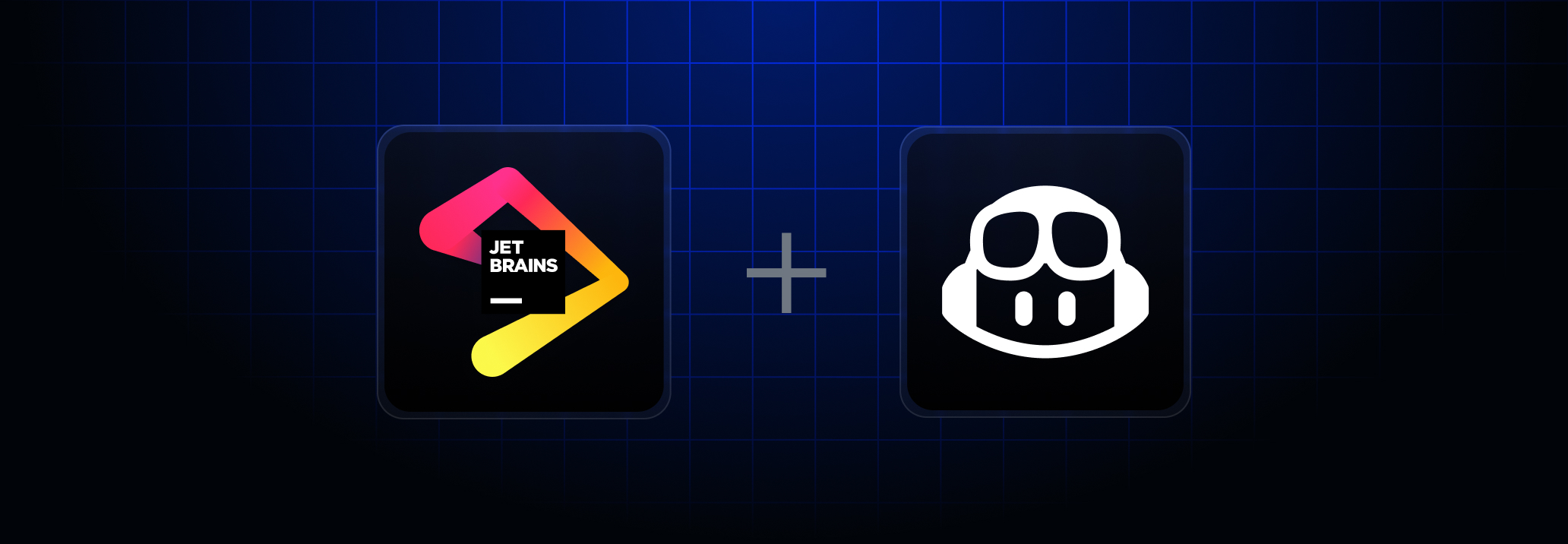 Jetbrains IDE and GitHub Copilot Logos